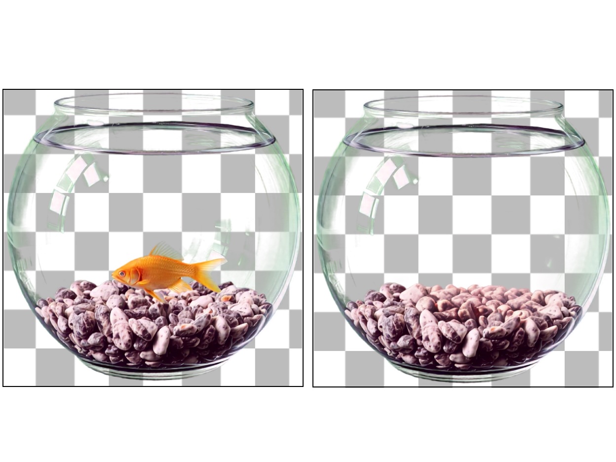 Native RGBA object removal